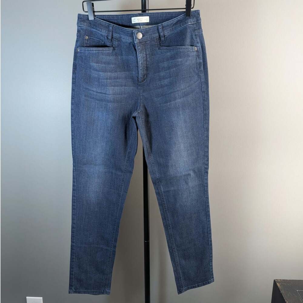 J. Jill Denim Smooth Fit Slim Ankle Jeans Size 10 Tall